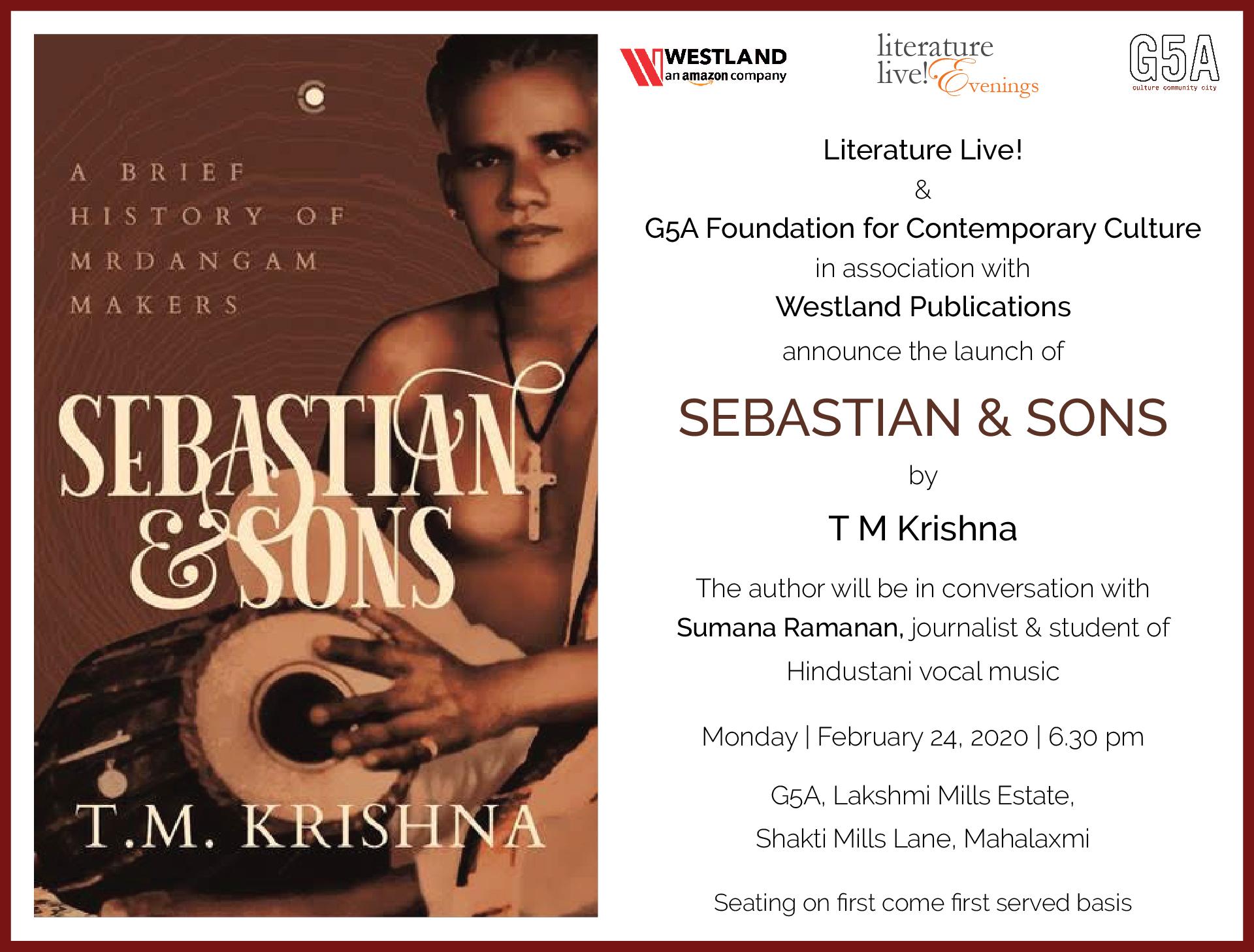 Book Launch | Sebastian & Sons: A Brief History of Mrdangam ...